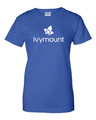 IVYMOUNT T-shirt Cotton Many Colors Available SZ S-4XL LADIES FIT ROYAL BLUE
