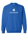 IVYMOUNT Cotton Crewneck Sweatshirt Many Colors Available SZ S-3XL ROYAL BLUE