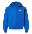 VYMOUNT Cotton Zippered Hoodie Sweatshirt Port & Co SZ 2T 3T 4T TODDLER  ROYAL BLUE