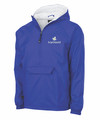 IVYMOUNT Half Zip Pullover Nylon Jacket Charles River QTR ZIP Personalization Available YOUTH Size S-XL   ROYAL BLUE