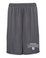 URBANA HAWKS LACROSSE Badger Shorts Performance 7"with Pockets Navy or Grey SZ S-4XL  GRAPHITE