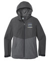 Urbana hawks LACROSSE Port Authority Tech WATERPROOF Rain Jacket Navy or Grey Available LADIES SZ S-4XL STORM