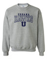 UHS Urbana Hawks Crewneck Cotton Sweatshirt Many Colors Available Size S-3XL SPORT GREY