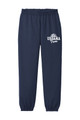 Urbana Hawks POMS Sweatpants Cotton ELASTIC CUFF YOUTH SIZES S-XL NAVY