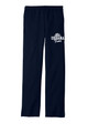 Urbana Hawks POMS Sweatpants Cotton OPEN BOTTOM YOUTH SIZES S-XL  NAVY