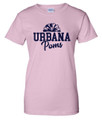 Urbana Hawks POMS T-shirt Cotton LT PINK LADIES Sz S-2XL