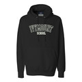 IVYMOUNT SCHOOL MV SPORT Pro-Weave Cotton HEAVYWEIGHT Hoodie Embroidered Sweatshirt SZ S-3XL BLACK