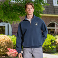 UHS URBANA HAWKS BOOSTERS Quarter Zip MV SPORT Vintage Qtr Zip Pullover with Pockets Sz S-3XL MODEL