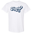 UHS Urbana Hawks BOOSTERS RETRO GLITTER T-shirt Cotton YOUTH S-XL WHITE