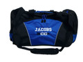 Cross Country Arrow Track & Field Coach Mom Team Personalized Embroidered ROYAL BLUE DUFFEL Font Style VARSITY