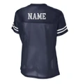 Urbana Hawks POMS GLITTER Replica Football Jersey LADIES Sz XS-3XL BACKSIDE