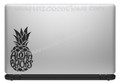 Aloha Beaches Pineapple Hawaii Hawaiian Vinyl Decal Laptop Car Boat Mirror Truck