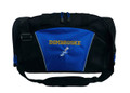 Cross Country XC Winged Track Shoe Running Personalized Embroidered ROYAL BLUE DUFFEL Font Style VARSITY