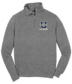 Urbana Hawks Qtr Zip Cotton Pullover LACROSSE Personalization Available Many Colors Available SZ S-4XL VINTAGE HEATHER