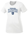 Urbana Hawks LACROSSE T-shirt Performance Posi Charge Competitor Many Colors Available LADIES SZ XS-4XL WHITE