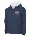 Urbana Hawks Half Zip Pullover Nylon Jacket Charles River Personalization Available YOUTH SZ S-XL NAVY