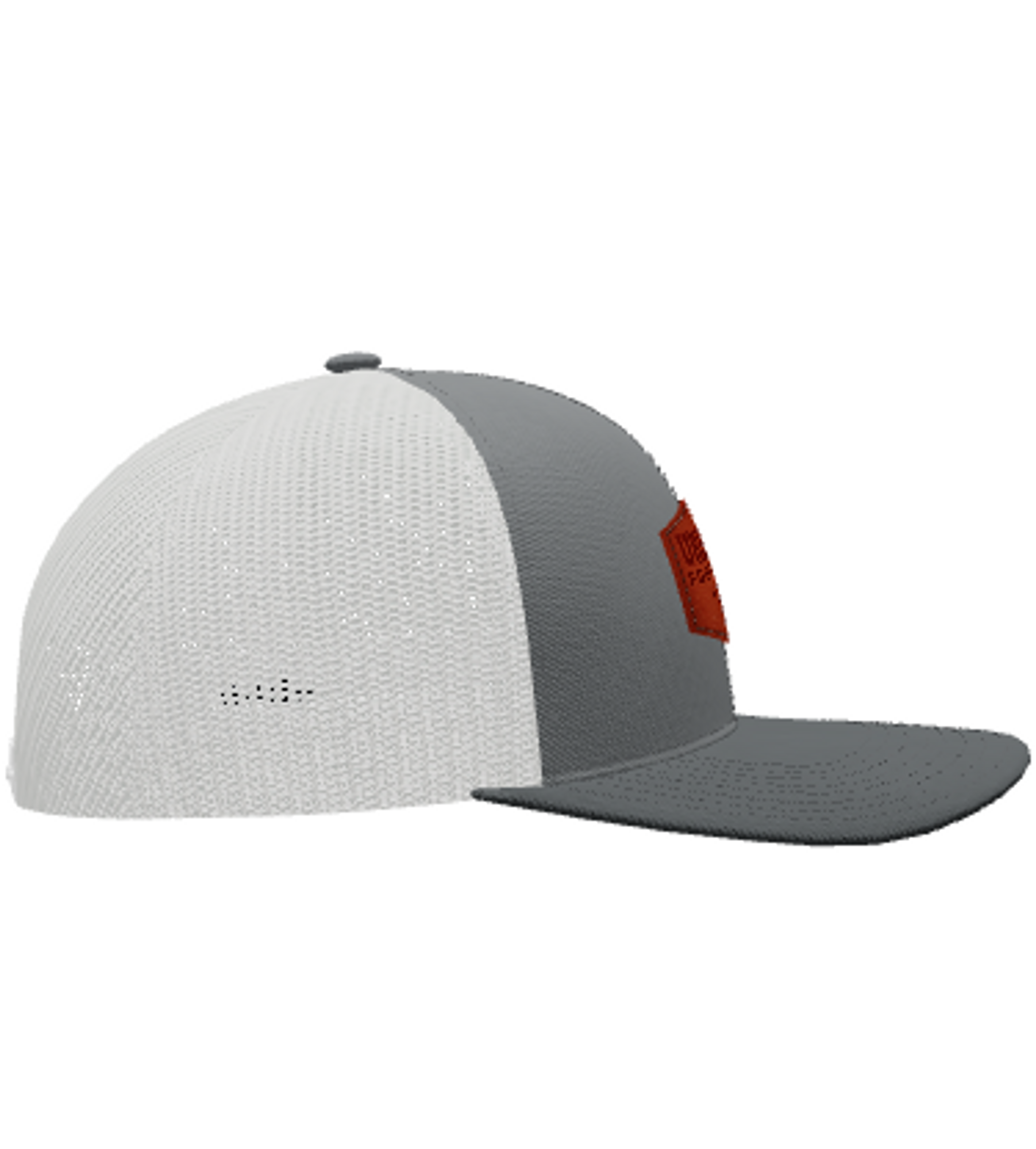 UHS Urbana Hawks FOOTBALL Snapback Pacific Cap Headwear - Trucker Grey/White HTs Baseball Patch Creations Mesh Leather