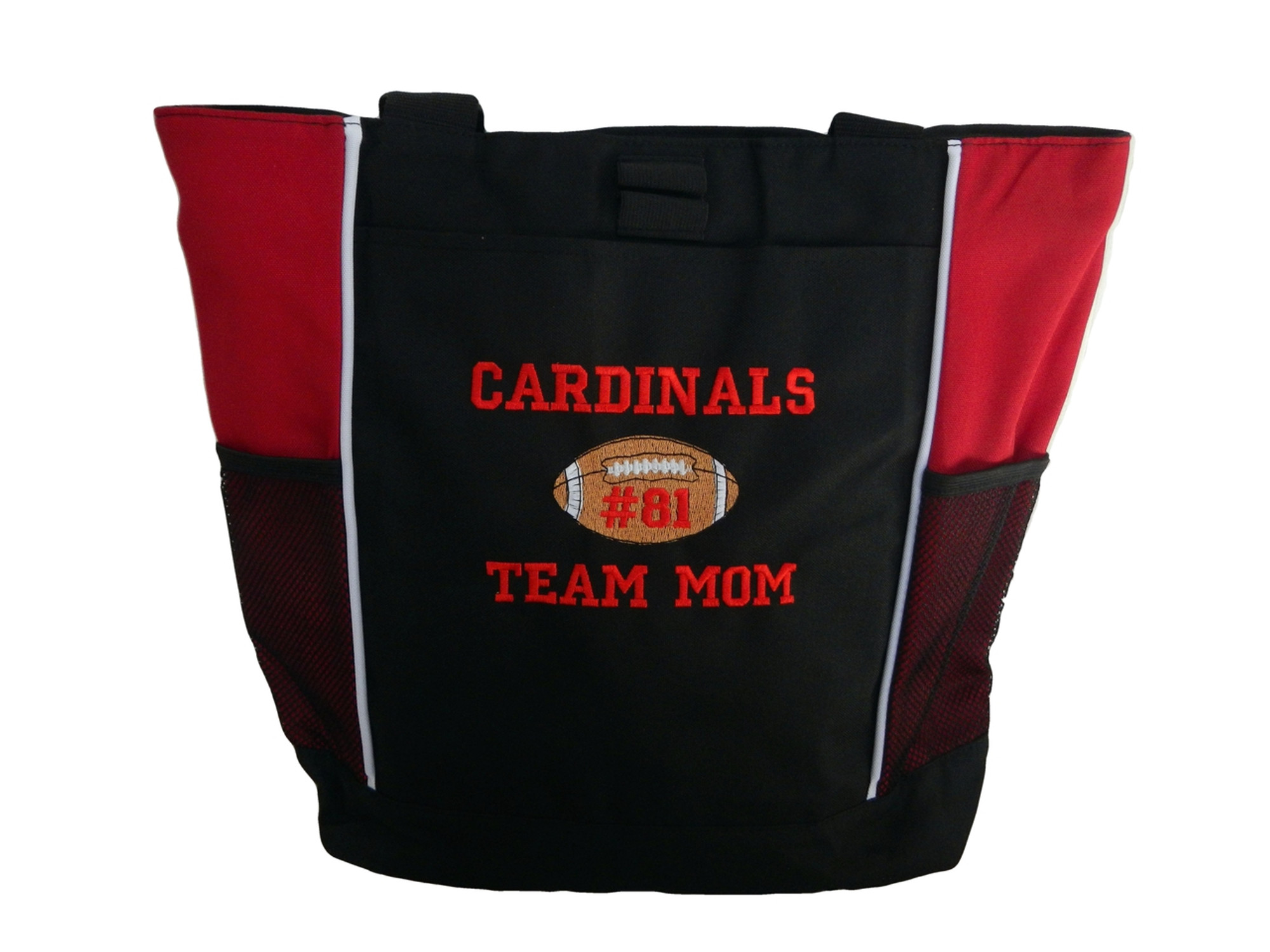 Sports mom clearance tote bags