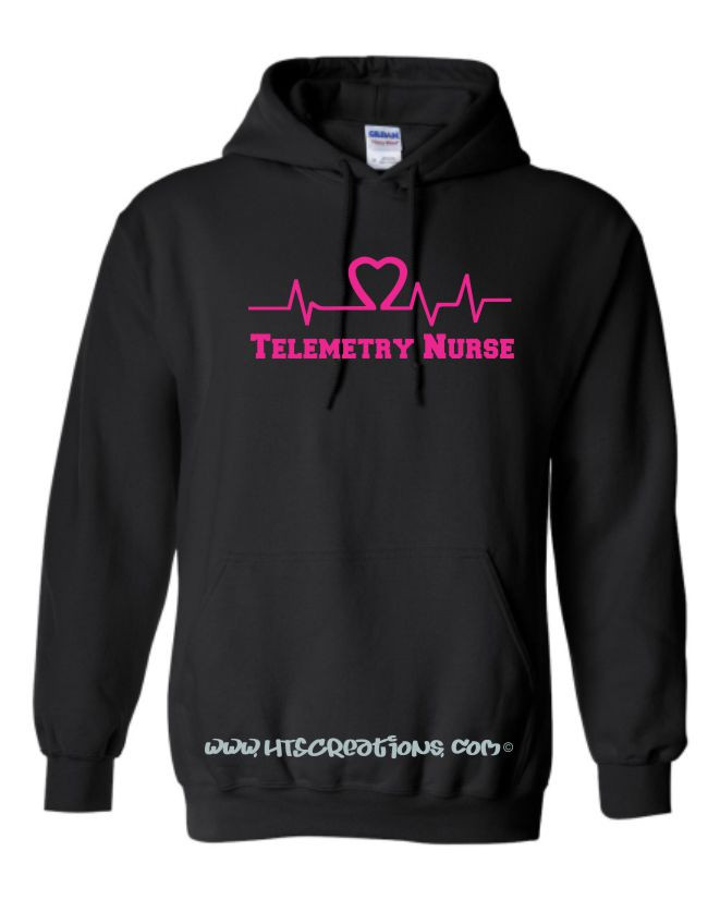 Heart EKG EMT EMS Paramedic Nursing Student Hoodie Sweatshirt
