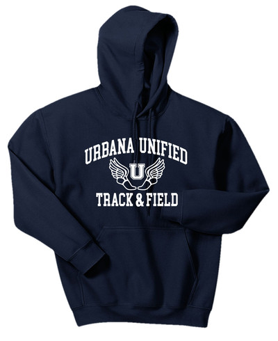 UHS Urbana Hawks UNIFIED TRACK Cotton Hoodie Sweatshirt Many Colors Available SZ S-3XL  NAVY