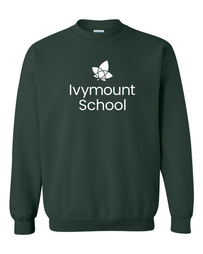 IVYMOUNT SCHOOL Crewneck Sweatshirt Many Colors Available SZ S-XL YOUTH  FOREST