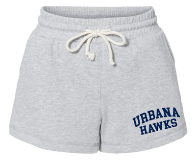URBANA HAWKS POMS Shorts Enzyme-Washed Rally LADIES Many Colors Available SZ XS-2XL  OXFORD