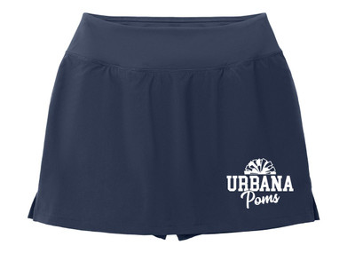 Urbana Hawks POMS Performance Repeat SKORT LADIES Many Colors Available SIZES XS-3XL NAVY