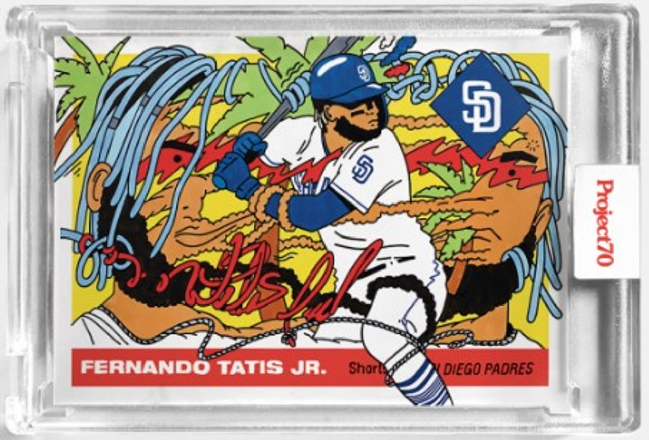 Topps Project 70 Fernando Tatis Jr 2 By Ermsy Pre Sale Wheeler Collection