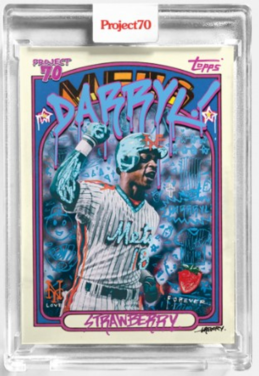 Topps Project 70 Darryl Strawberry #13 by Gregory Siff (PRE-SALE) - Wheeler  Collection