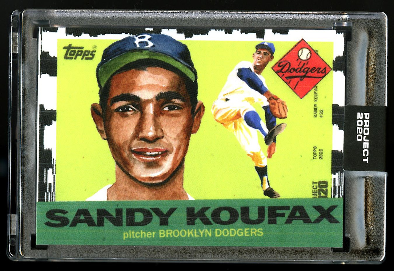 Sandy Koufax 1955 Topps #123 Brooklyn Dodgers Baseball Card