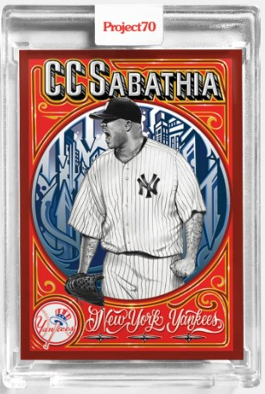 Topps Project 70 CC Sabathia #52 by Mister Cartoon (PRE-SALE) - Wheeler  Collection