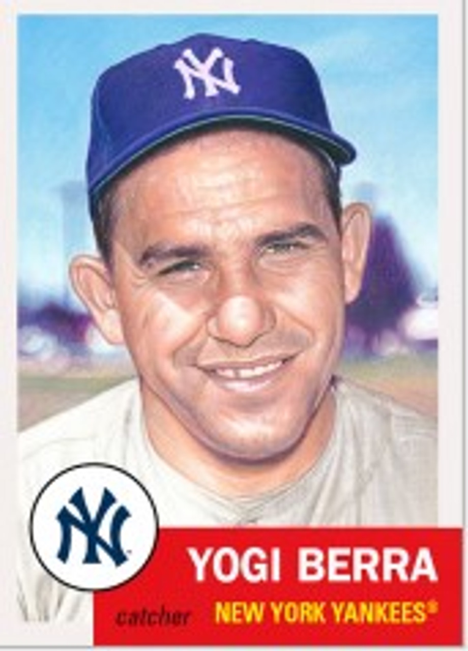 2015 Topps Yogi Berra Famous Quotes Posters and Cards