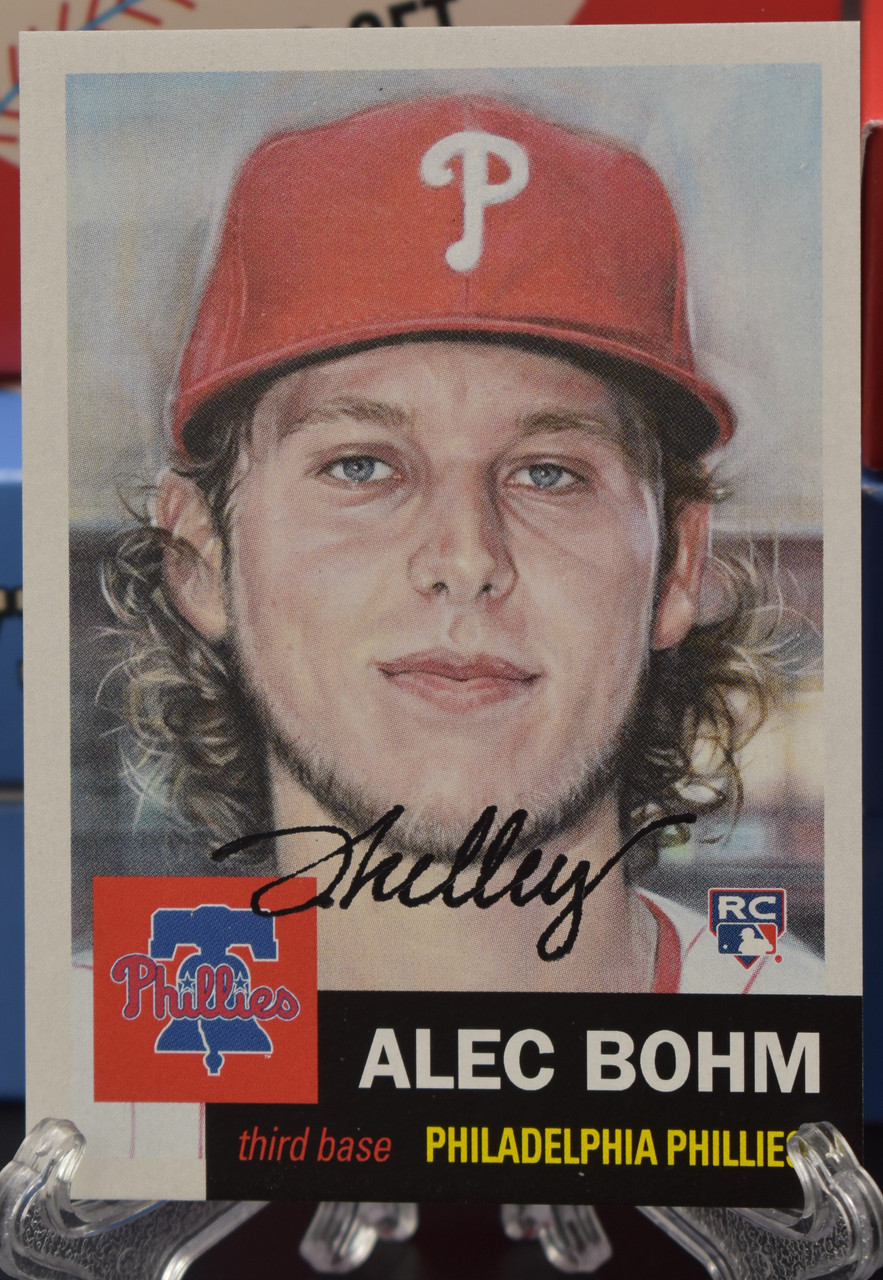 Alec Bohm Philadelphia Phillies Autographed 2021 Topps