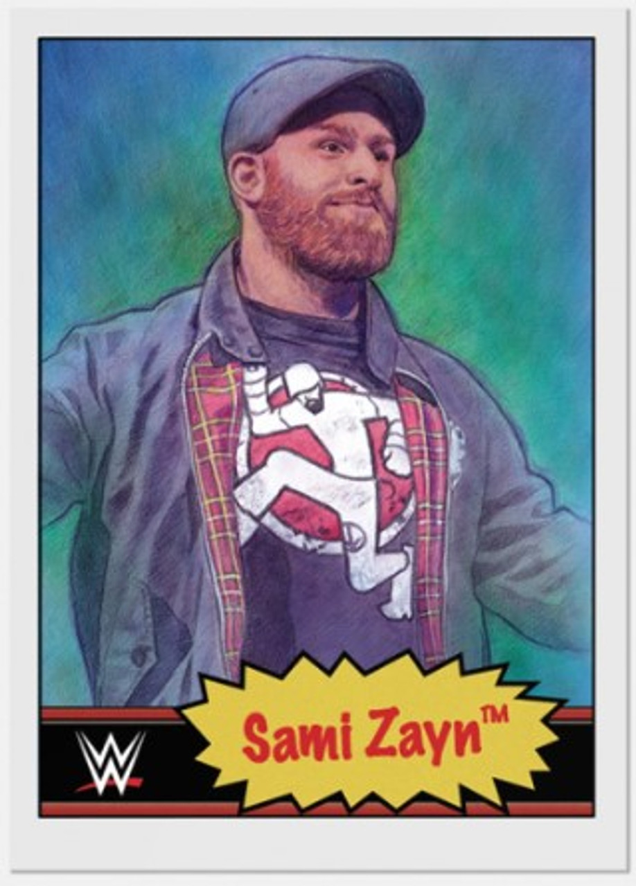 Topps Living Set - WWE - Card #17 - Sami Zayn (pre-sale)