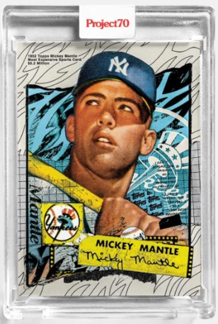 Topps Project 70 Mickey Mantle #121 by Tyson Beck (PRE-SALE) - Wheeler  Collection
