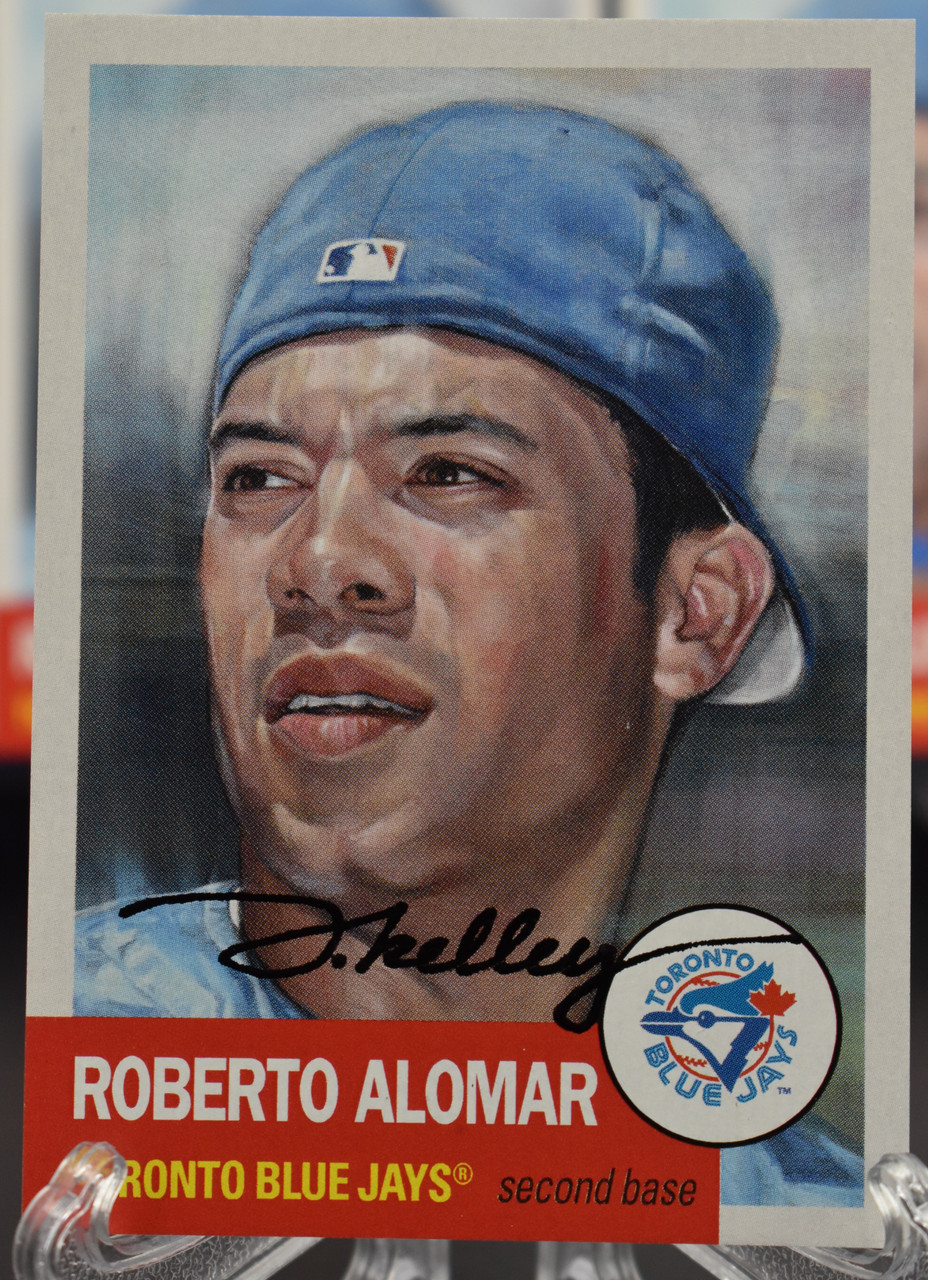 Jared Kelley autographed Roberto Alomar Living Set Card (IN-HAND)