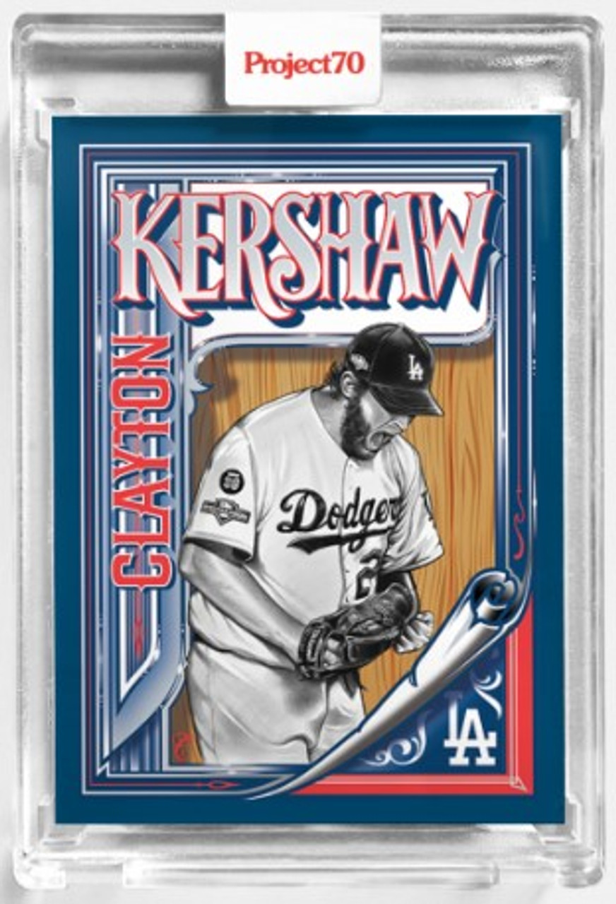 Topps Project 70 Clayton Kershaw #252 by Sophia Chang (PRE-SALE) - Wheeler  Collection