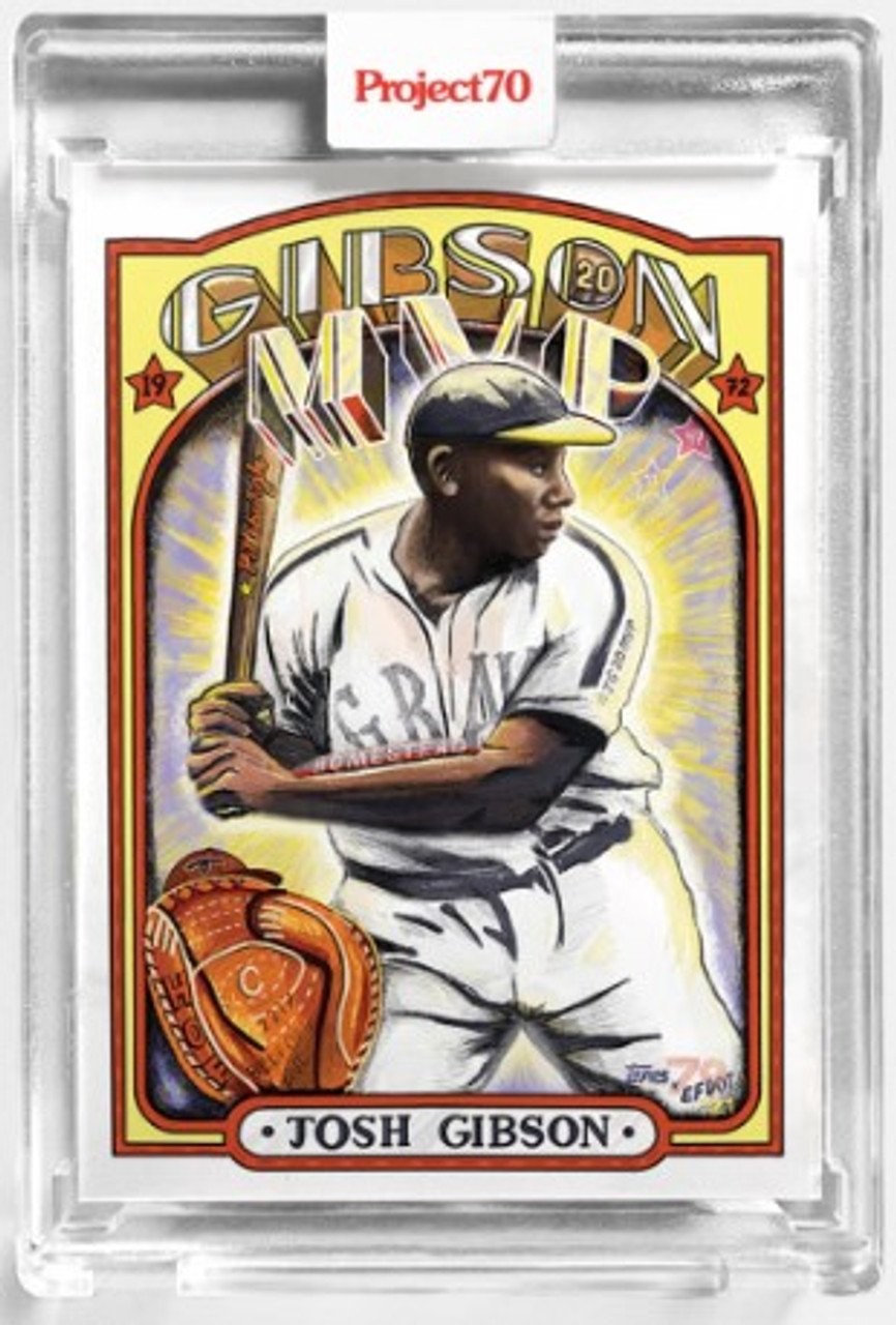 Topps Project 70 Josh Gibson #222 by Efdot (PRE-SALE) - Wheeler Collection