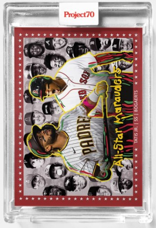 Topps Project 70 - Card ASG1 - Fernando Tatis Jr./Xander Bogaerts 