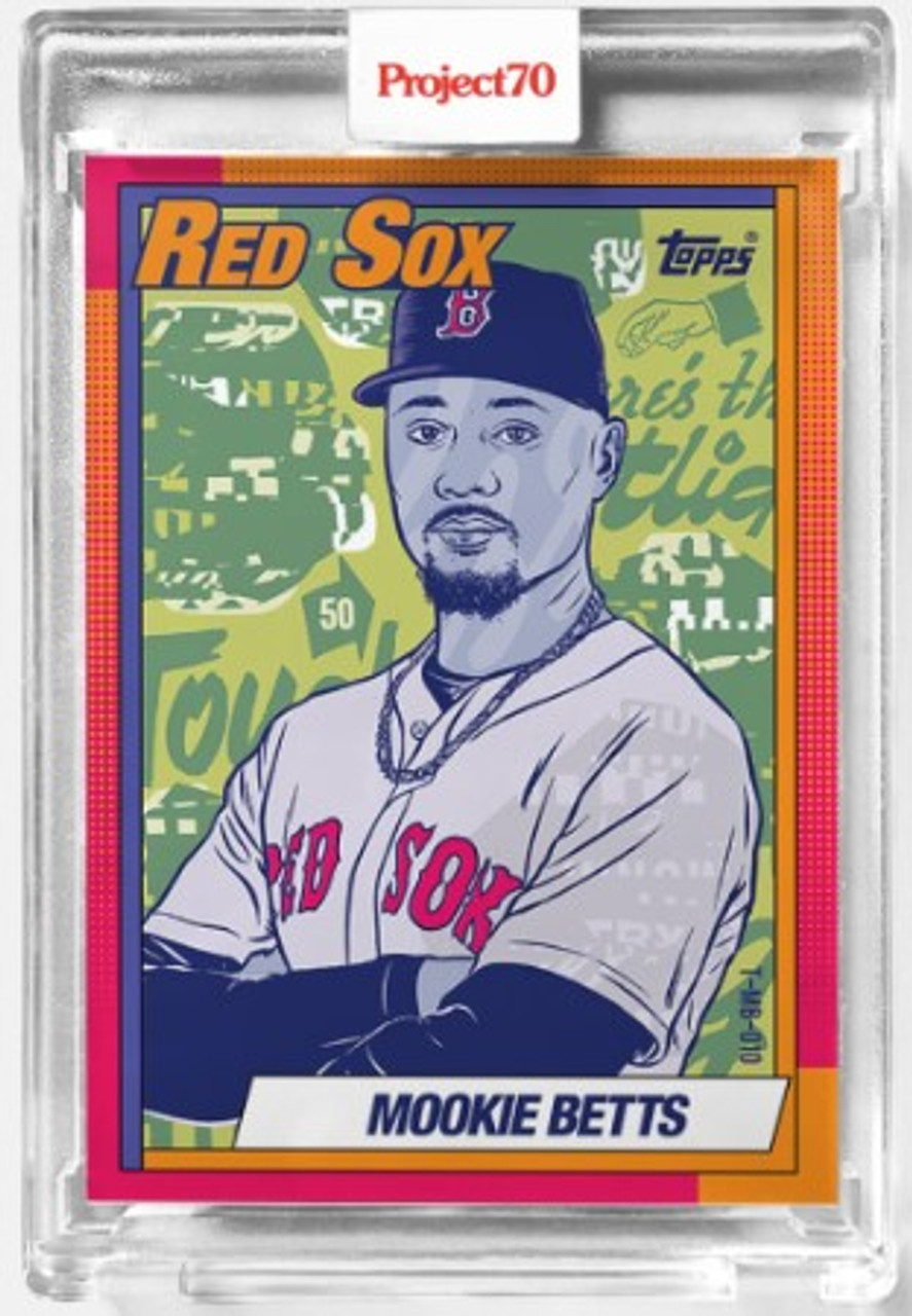 Topps Project 70 Mookie Betts #433 by Morning Breath (PRE-SALE) - Wheeler  Collection
