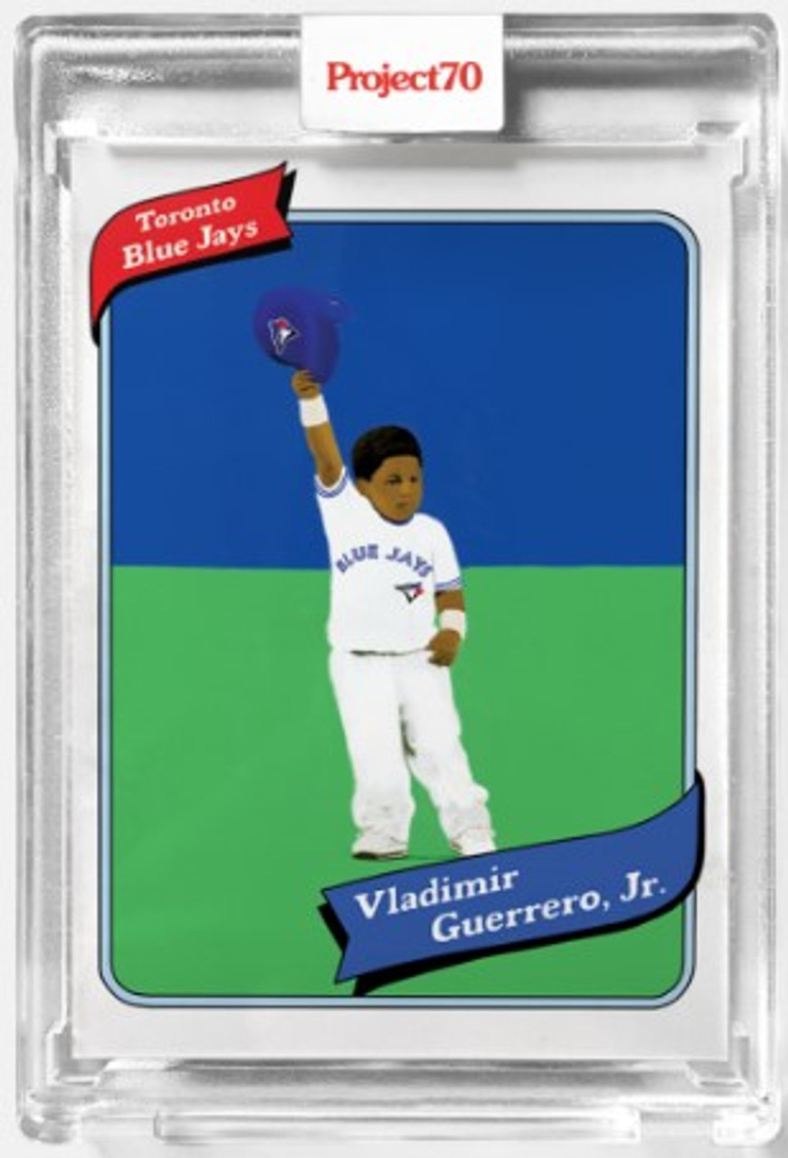 Topps Project 70 Vladimir Guerrero Jr. #606 by Mister Cartoon (PRE