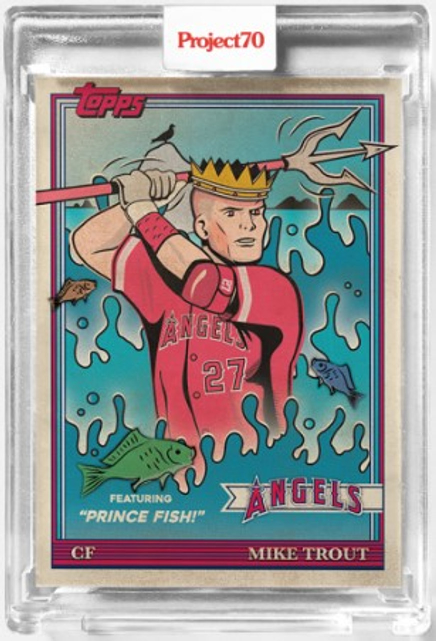 Topps Project 70 Mike Trout #558 by Jeff Staple (PRE-SALE)