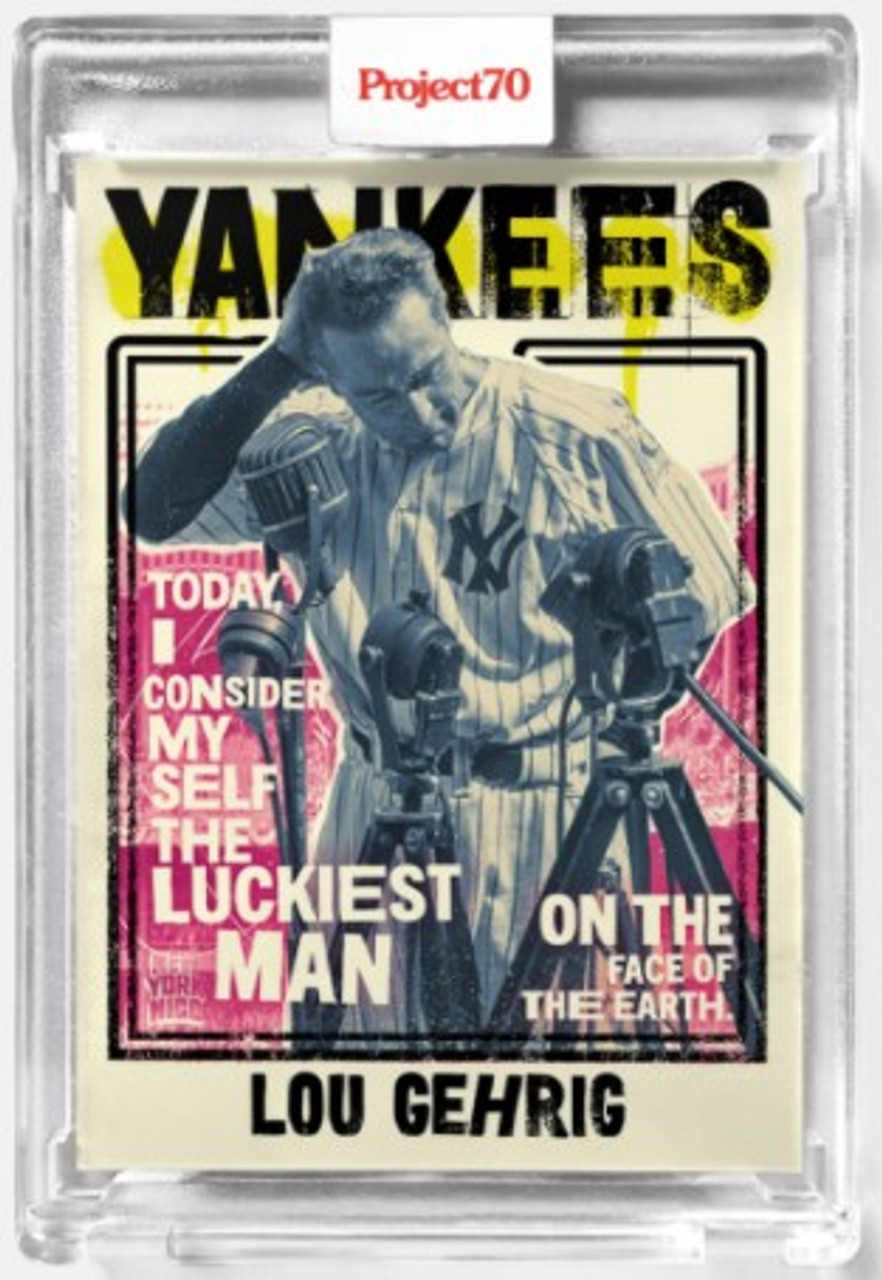 Topps Project 70 Lou Gehrig #694 by New York Nico (PRE-SALE)