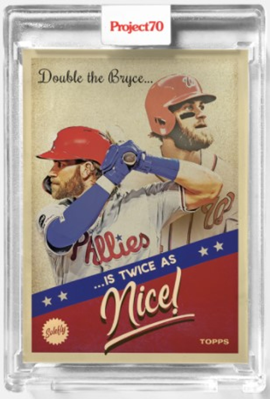 Bryce Harper: Baseball card designer for Topps