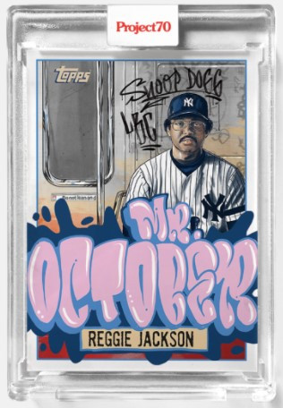 Topps Project 70 Reggie Jackson #707 by Snoop Dogg (PRE-SALE