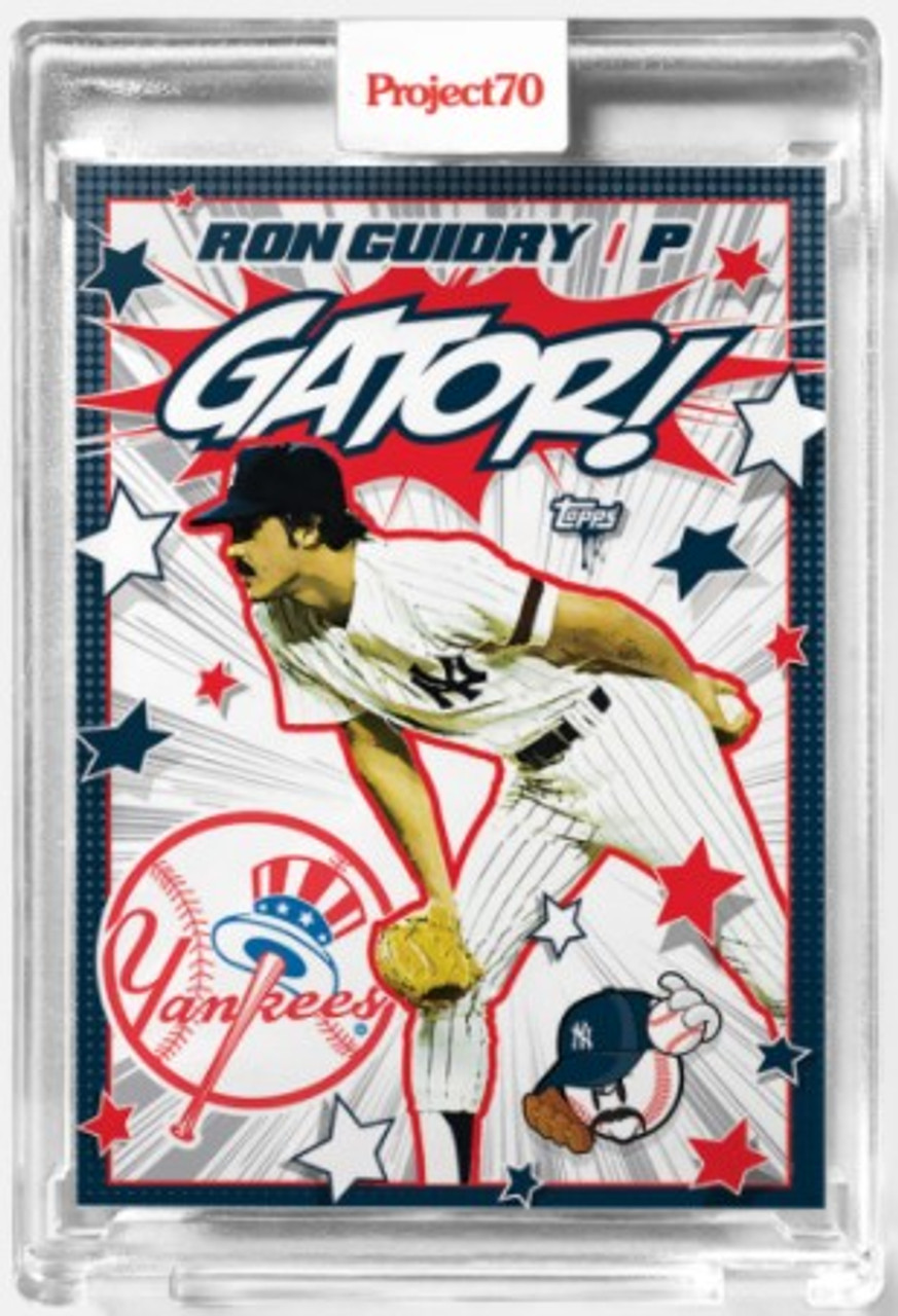 Topps Project 70 Ron Guidry #823 by Sket One (PRE-SALE) - Wheeler Collection