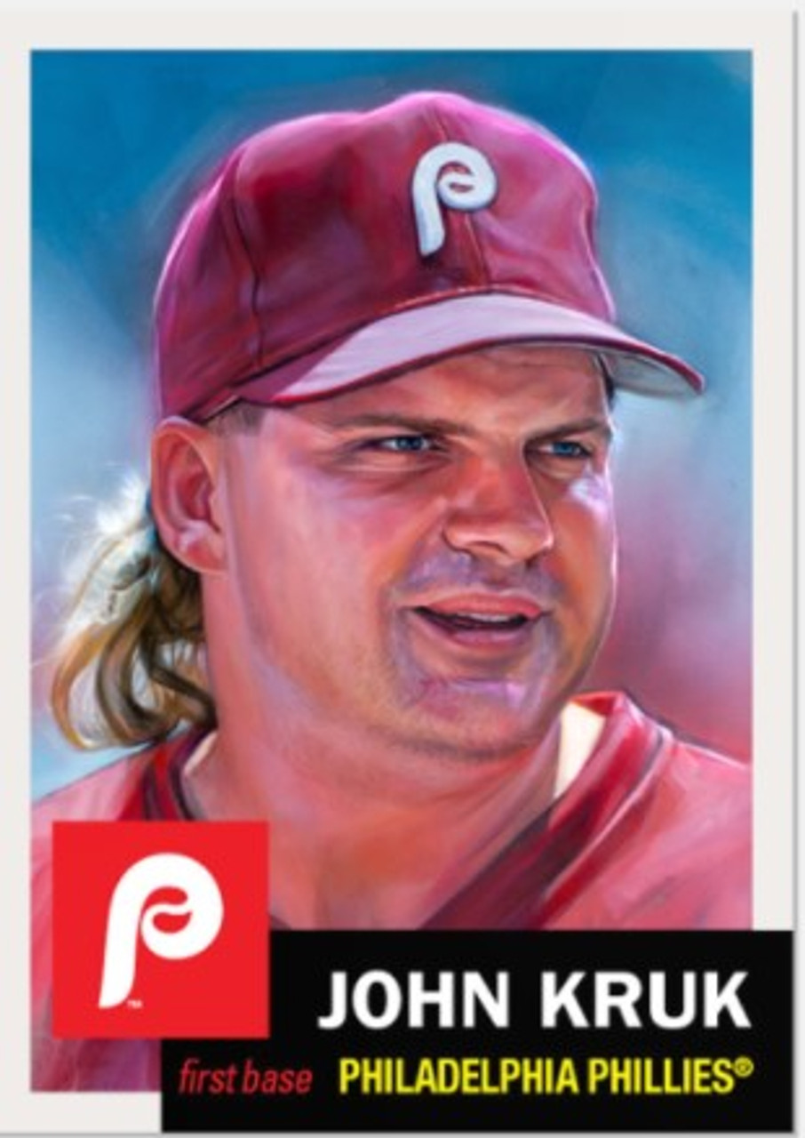 John Kruk Philadelphia Phillies Collectible Baseball Card 