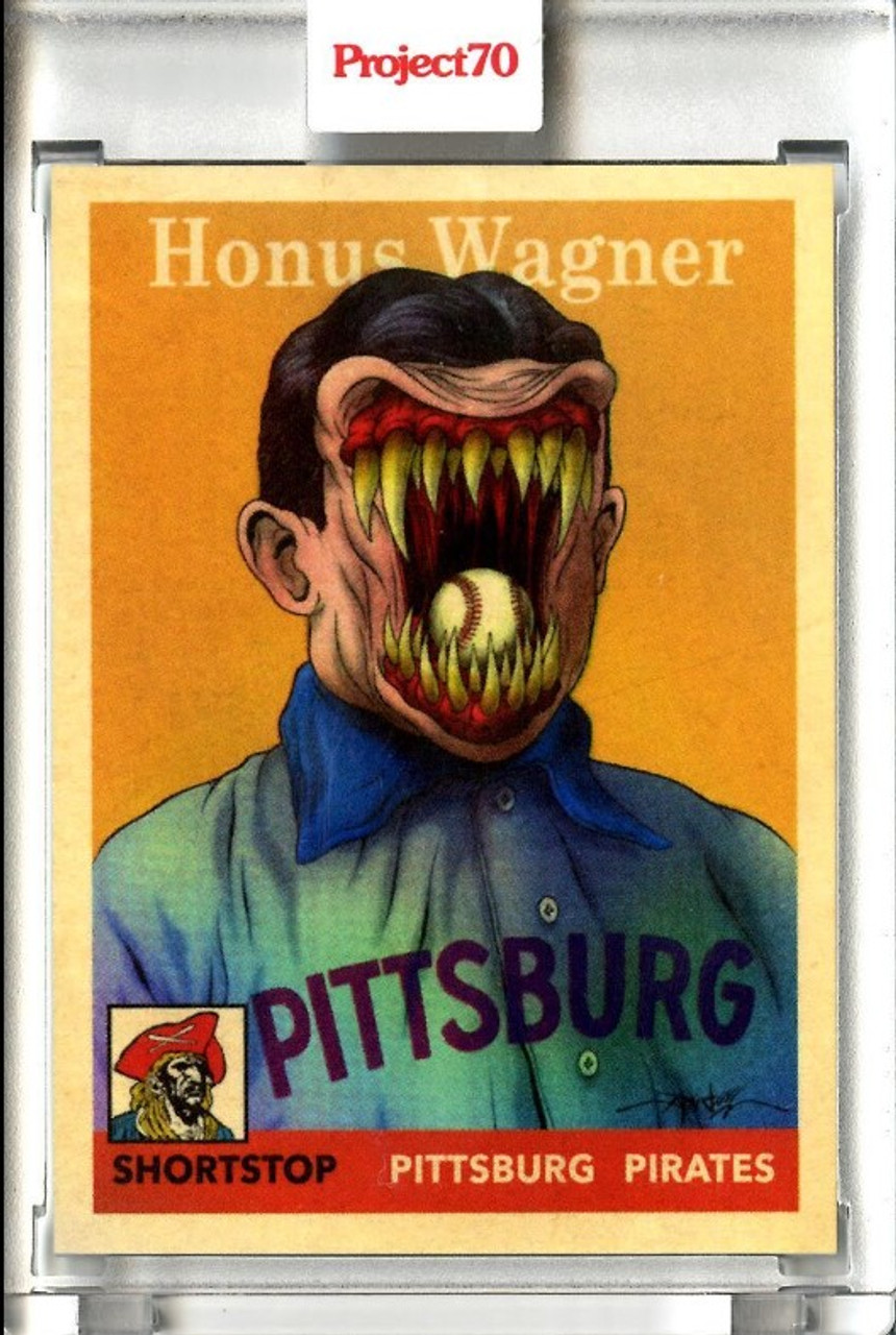 Topps Project 70 2021 Honus Wagner - Chase Card by Alex Pardee #935C -  52/60 (IN-HAND)