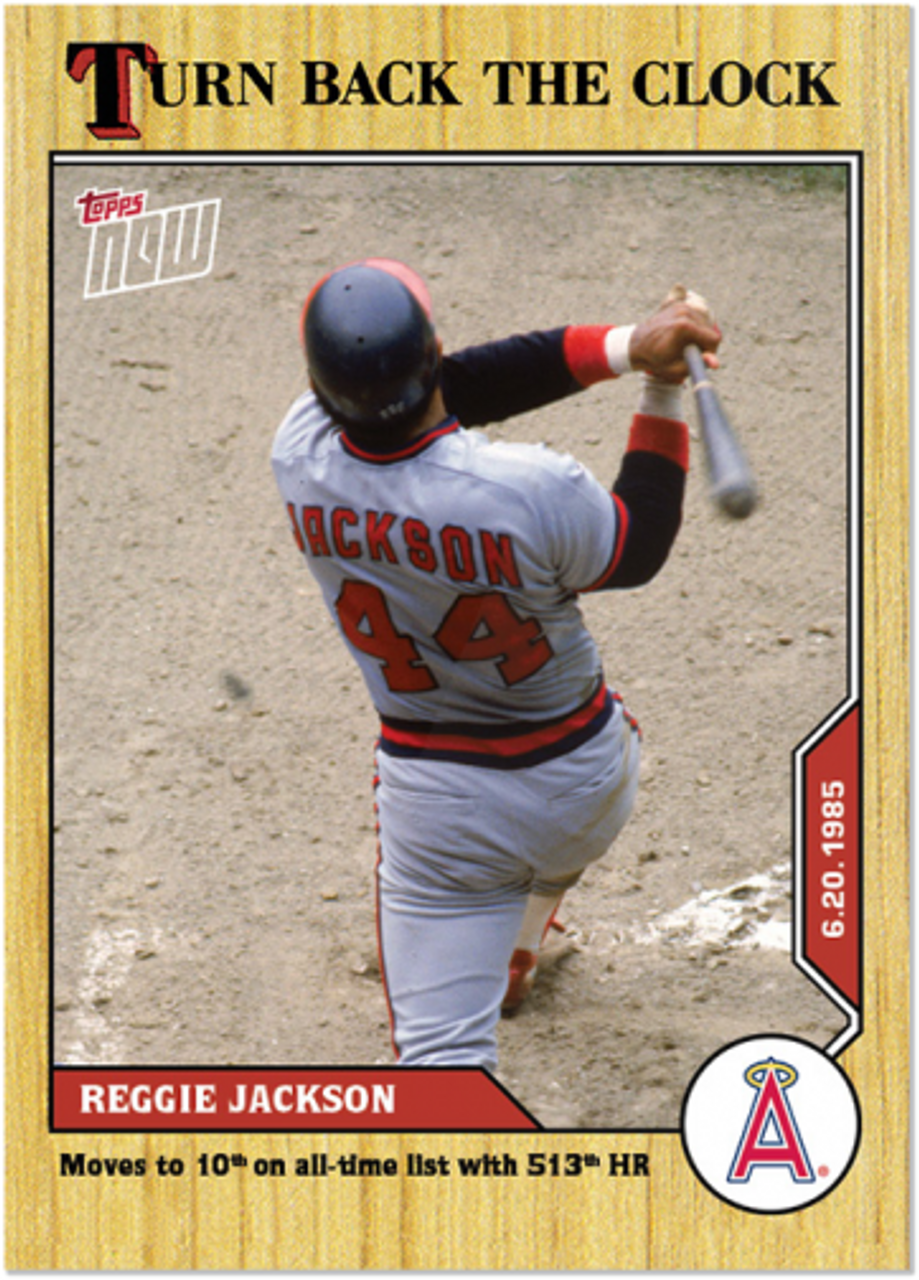 Turn Back The Clock -Reggie Jackson Card 82 - (PRESALE)