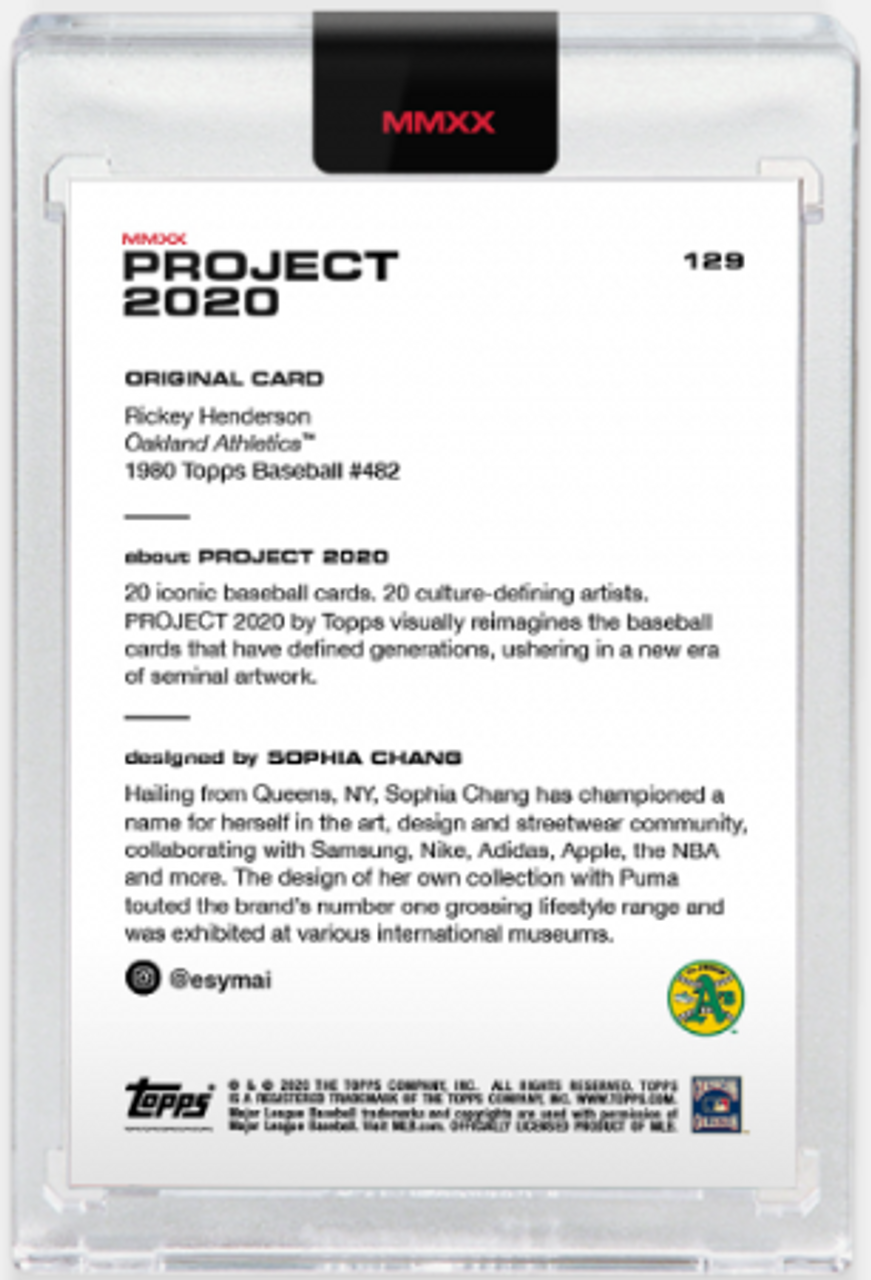 Topps Project 2020 - Jackie Robinson #31 Artist Proof by Sophia Chang #09/20